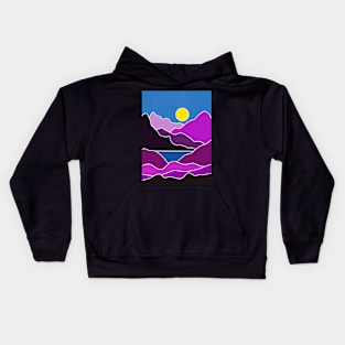 Sunshine Landscape Kids Hoodie